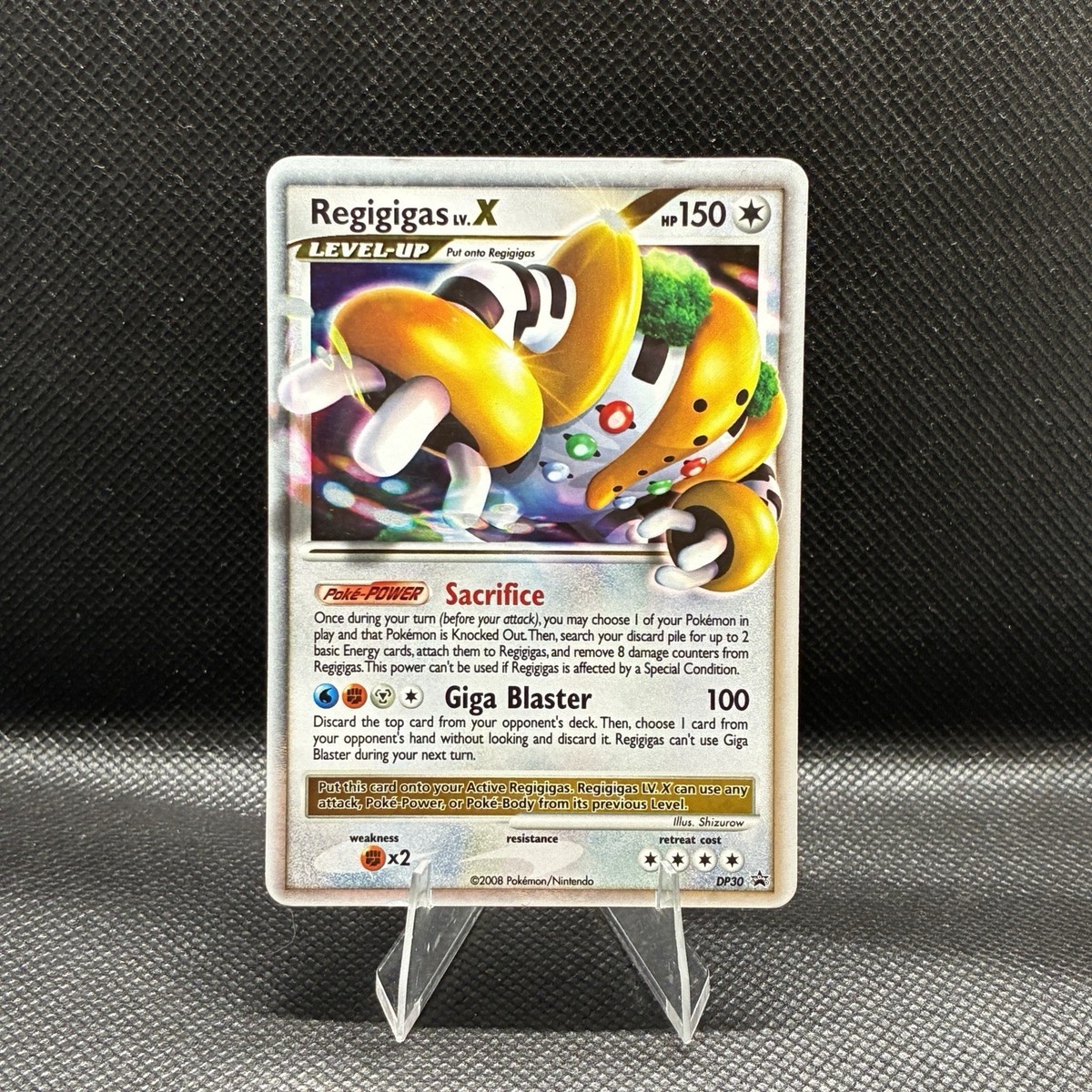 rare level x pokemon cards Regigigas LV.X DP30 Diamond and Pearl Holo Card Promo Palkia LV.X can use any attack 10 Lv.X Pokemon Cards With