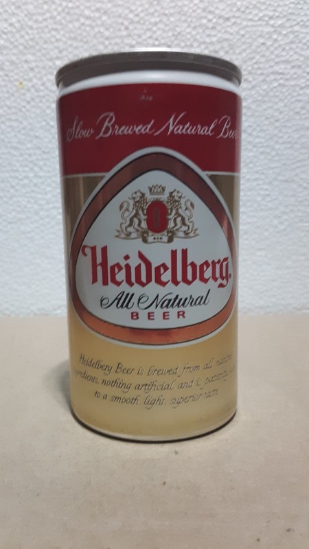 Heidelberg Beer Can, empty 