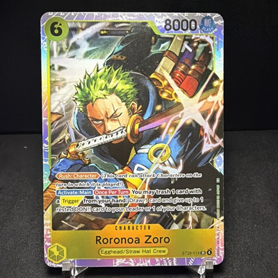 #ad Roronoa Zoro ST29 014 Starter Deck 29: Egghead Foil $1.22