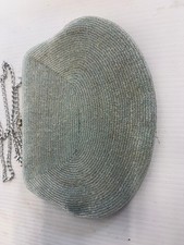Vintage Walborg Beaded Purse Small White Made in Germany Kisslock
