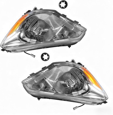 LOSTAR Headlight Headlamp Left Right Pair Fit for 2017 2018 2019 2020 Mitsubishi