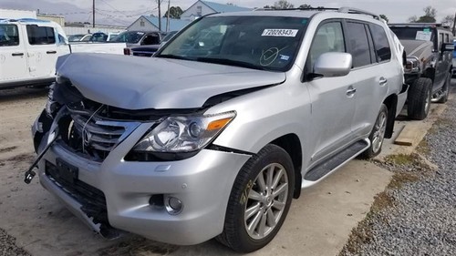 09 LEXUS LX570 5.7L VALVE COVER LEFT DRIVER - Picture 6 of 12