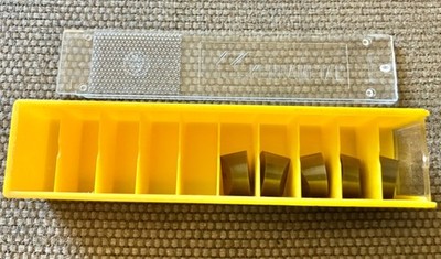 KENNAMETAL RCGX120700E RCGV45E GRADE KYS30 V-BOTTOM CERAMIC INSERTS - QTY: 5