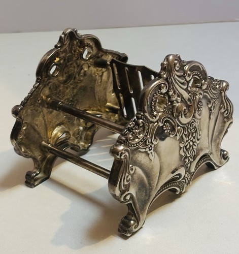 Vintage Godinger 20th Century Ornate Silver Plated Knife Rest - Picture 2 of 8