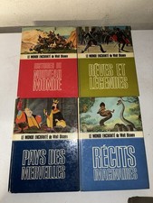 Coffret Le Monde enchanté de Walt Disney 4 livres Très bon état