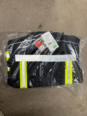 Rosenbauer Feuerwehreinsatzjacke Fire Max 3 IRS Neu Gr. 48/50 Schwarzblau