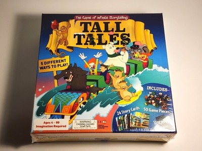 Tall Tales Board Game of Infinite Storytelling Learning Imagination Brand New!