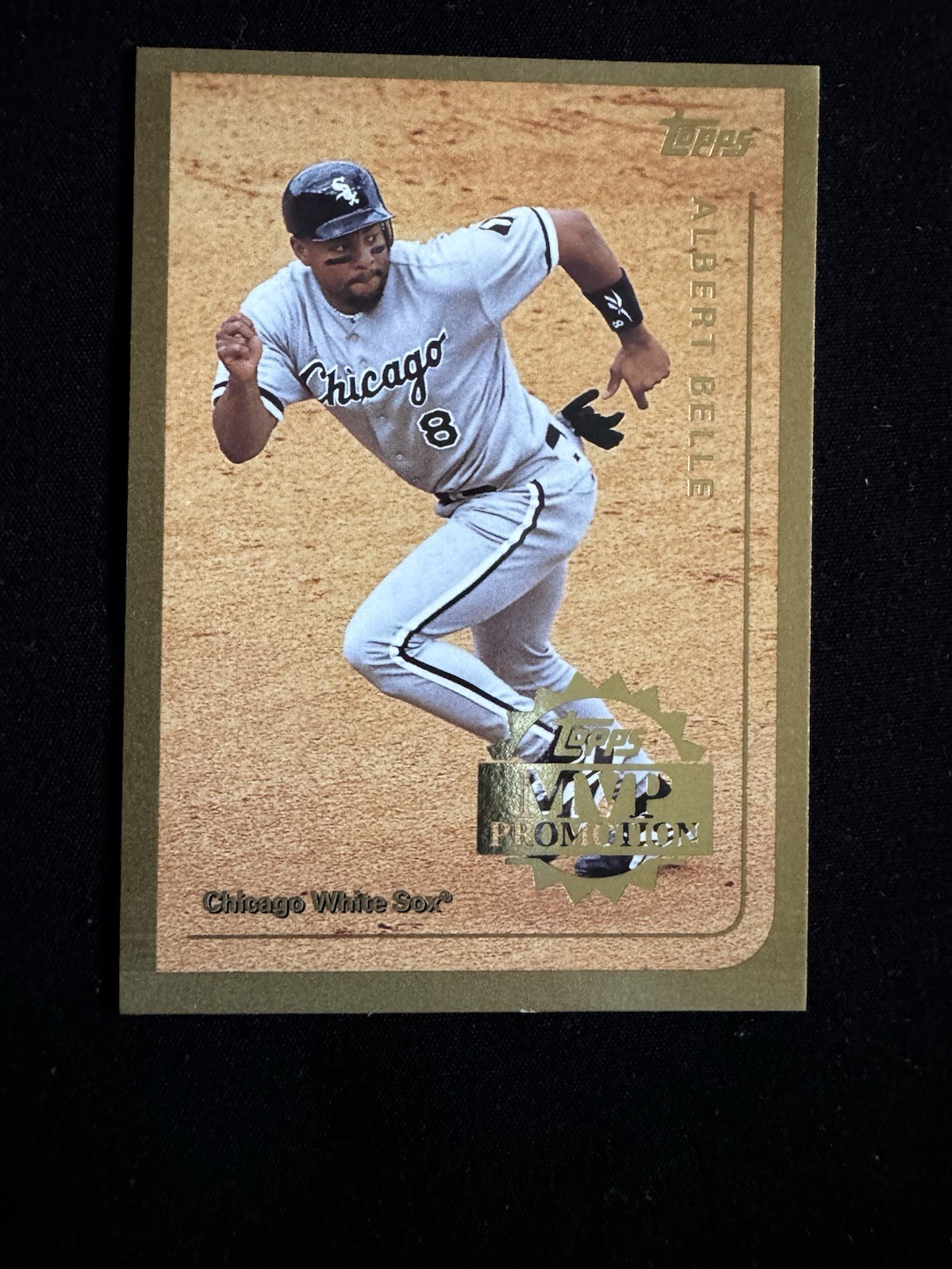 Albert Belle SP /100 1998 Topps MVP Promotion Redemption