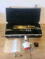 Vintage SELMER Company Bach BUNDY Trumpet in Original Case w Mouthpiece  Access