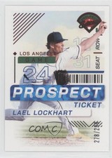 2024 Panini Prospect Edition Red 278/299 Lael Lockhart Jr #167 1a7j