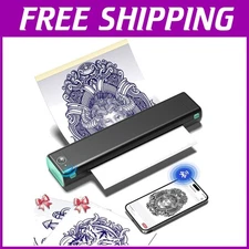 Wireless Thermal Tattoo Printer, 10 Transfer Paper
