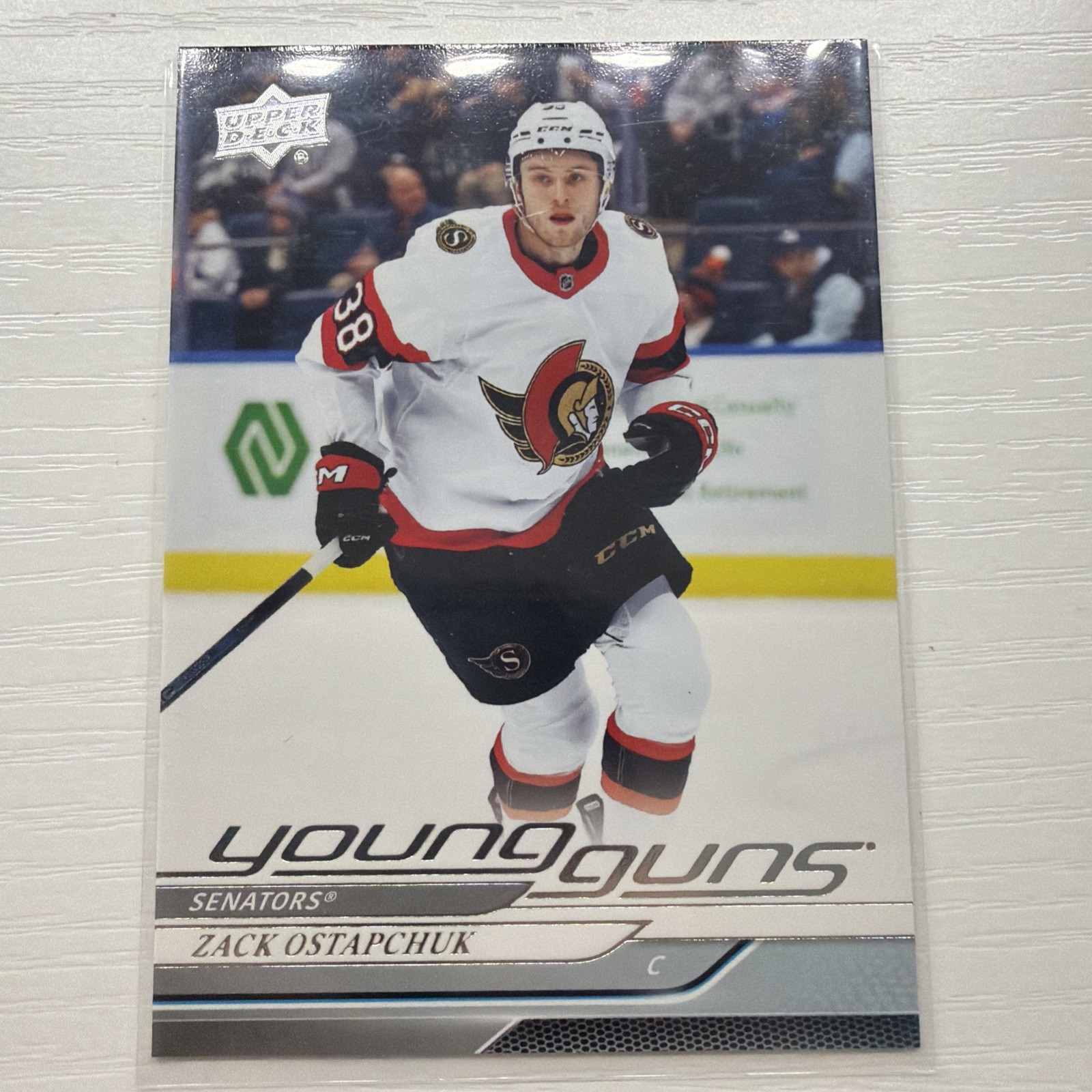 2024-25 Upper Deck Young Guns Zack Ostapchuk Rookie Ottawa Senators #209