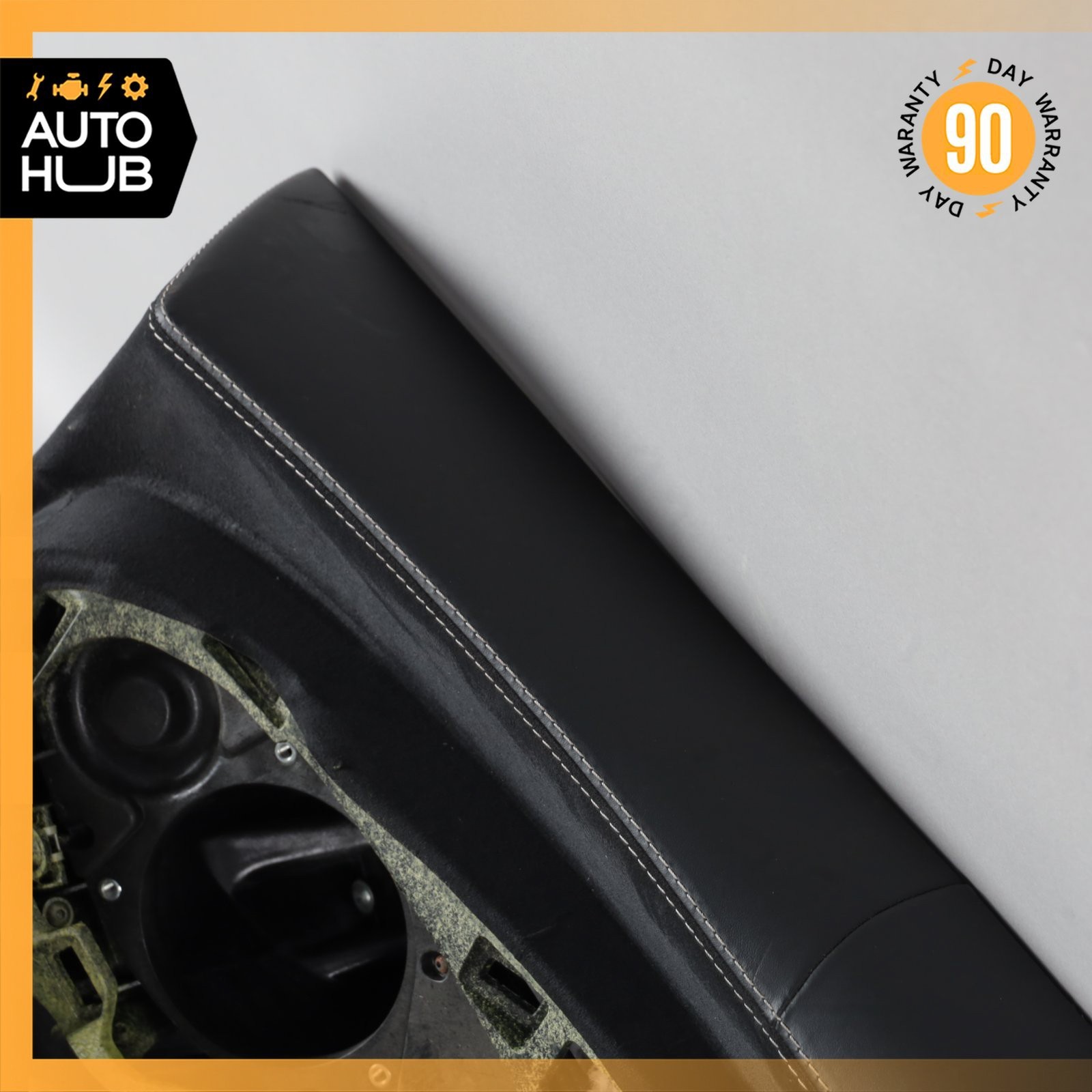 16-21 McLaren 570S Right Side Interior Door Panel Nappa Suede Jet Black OEM