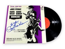 Racquel Welch Signed Autographed Record Album Cover Bandolero! BAS BR98334