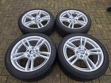 Genuine Bmw 3 4 Series 18" M Sport Alloy Wheels F30 F31 F32 E90 E91 & FREE TYRE