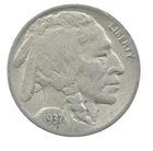 1937-D Indian Head Buffalo Nickel 3 Leg Legged *3042