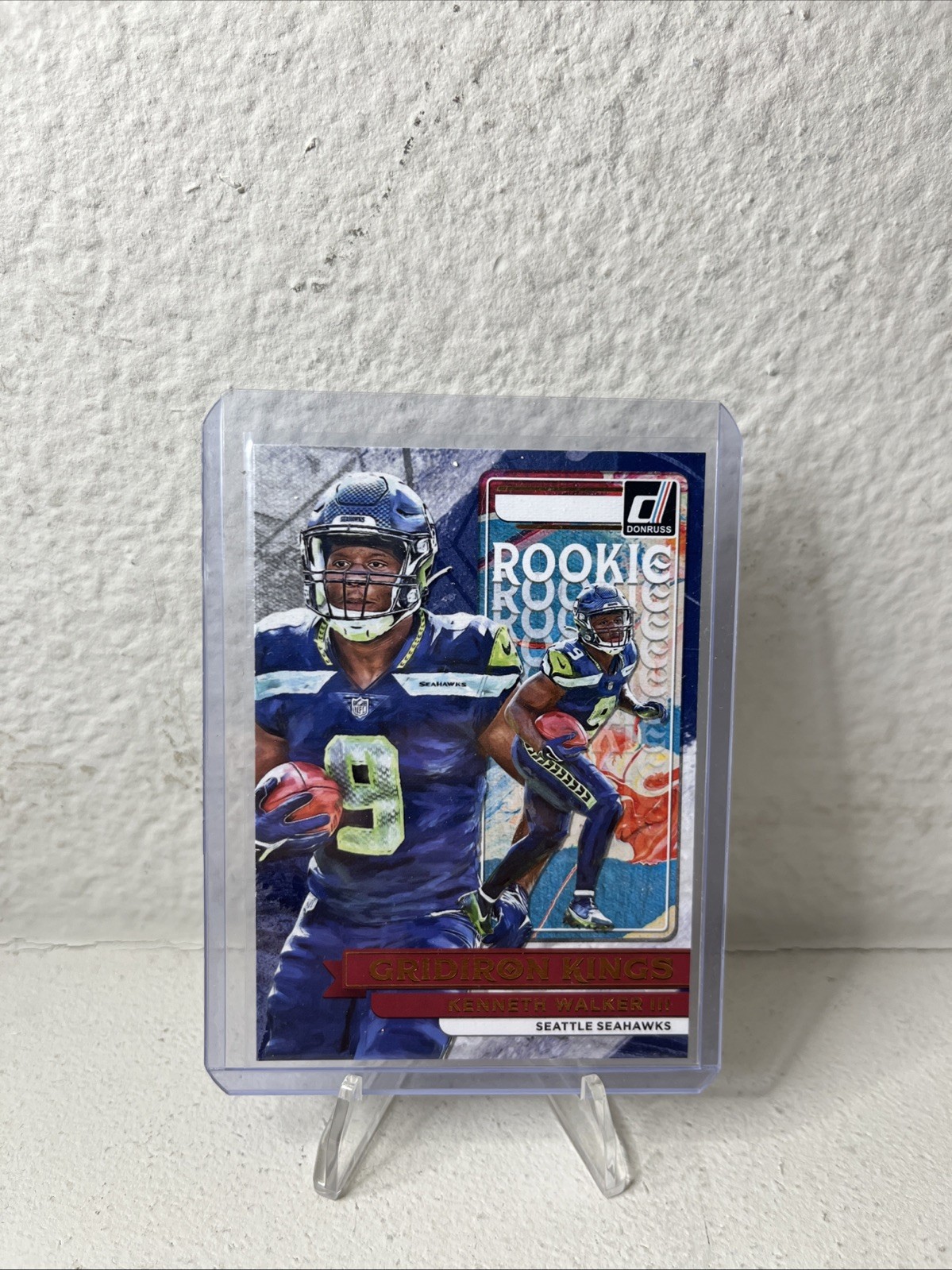 2022 Panini Donruss - Rookie Gridiron Kings Kenneth Walker III #RGK-14 (RC)
