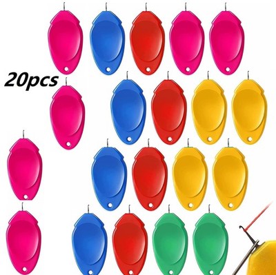 20PCS Needle Threaders for Hand Sewing Plastic Wire Hook Simple Threader Needles