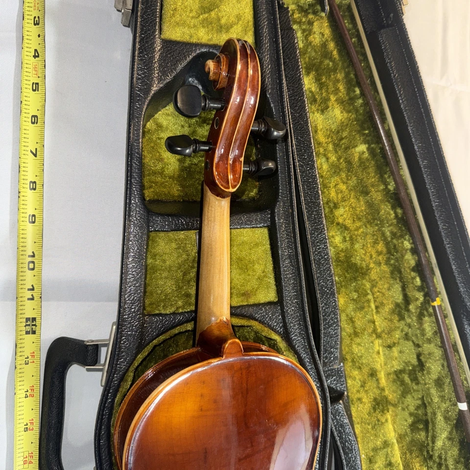 Karl Knilling Violin #17125-Bow and Case 8 1/2 - Image 3 of 4