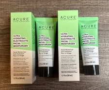 (2x) Acure Ultra Hydrating Electrolyte Facial Moisturizer - 1.7 fl oz - Sealed