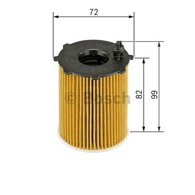 MOTOR ÖLFILTER BOSCH 1 457 429 238 P FÜR MITSUBISHI ASX 1.6 DI-D,1.6 DI-D 4WD - Picture 7 of 10