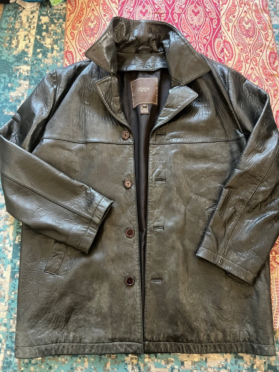 Coach Leather Jackets products for sale | eBay