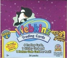 Webkinz Trading Card Series 4 Sealed Booster Box New Hard to Find Codes 