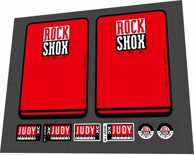 ROCKSHOX Judy (1997) XC Fork Decal Set