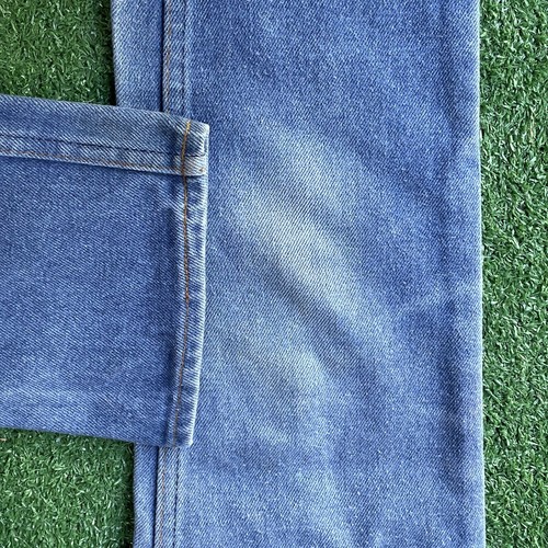 Sz 26x31- Vintage 70’s Levi’s Orange Tab student jeans skinny blue USA - (24x30) - Picture 5 of 13