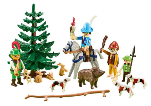 Jagdgesellschaft Playmobil 6564>3628 Falkner Jabalí en Original Lámina Nuevo - Picture 1 of 3
