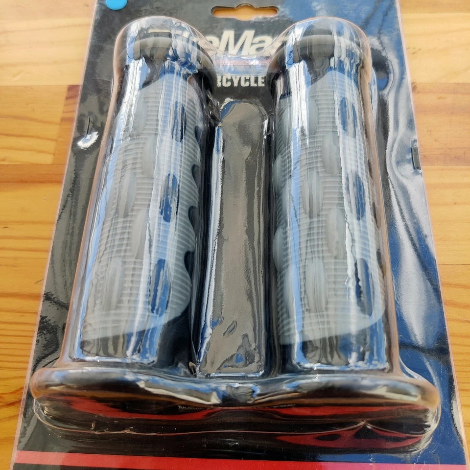 Bikemaster Superstar 7/8'' Rubber Grips Grey/Black 101881 - Image 3 of 4