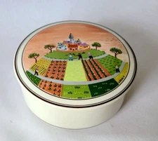 Villeroy & Boch Design Naif Trinket Box with Lid 5"