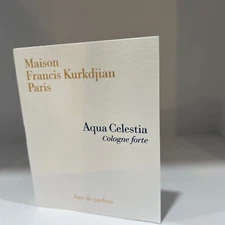 Maison Francis Kurkdjian AQUA CELESTIA Cologne forte EDP 2ml/0.06oz sample spray