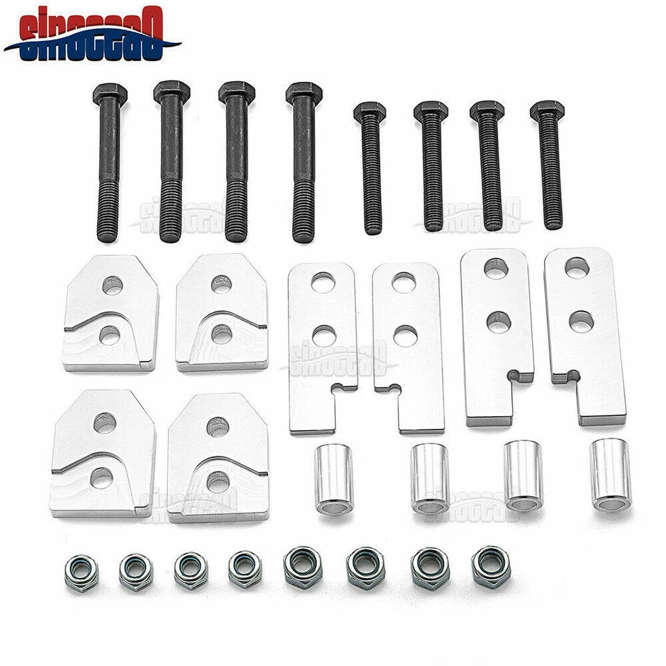 Kit de elevación alta de suspensión delantera y trasera Billet de 4,5"" para Yamaha Rhino 450 660 700 Foto 4 de 4