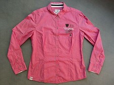 Tom Tailor Bluse Langarm pink mit weißen Nadelstreifen Gr. 42 *neu*