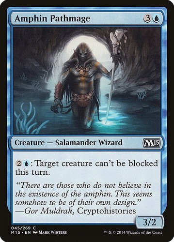 AMPHIN PATHMAGE X 4 N/M- MAGIC 2015 MAGIC THE GATHERING