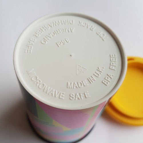 Morag Myerscough London Design Festival Mini BMW auto art coffee travel mug - Picture 8 of 17