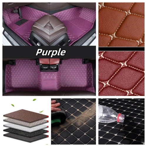Car Floor Mats Fit Tesla All Models Cargo Liners Waterproof Custom Carpets Mats - Imagen 12 de 38