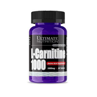 Ultimate Nutrition L-Carnitine Fat Burning Amino Acid Supplement - Promotes Mood