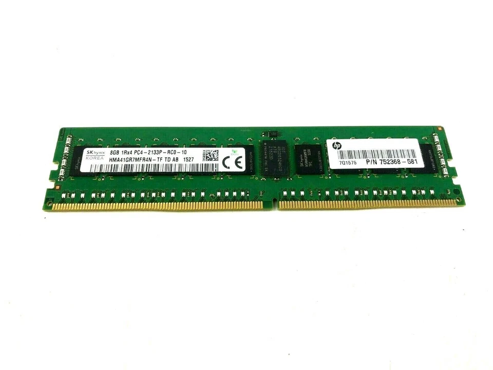 HMA41GR7MFR4N-TF HYNIX 8GB 1Rx4 PC4-17000 2133MHz ECC REG CL15 Memory Module  - Image 2 of 4