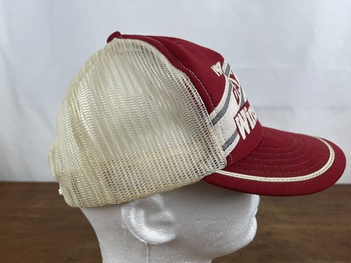 Vintage 1987 Winston Cup Daytona 500 NASCAR Snapback Trucker Cap Hat - Picture 2 of 8