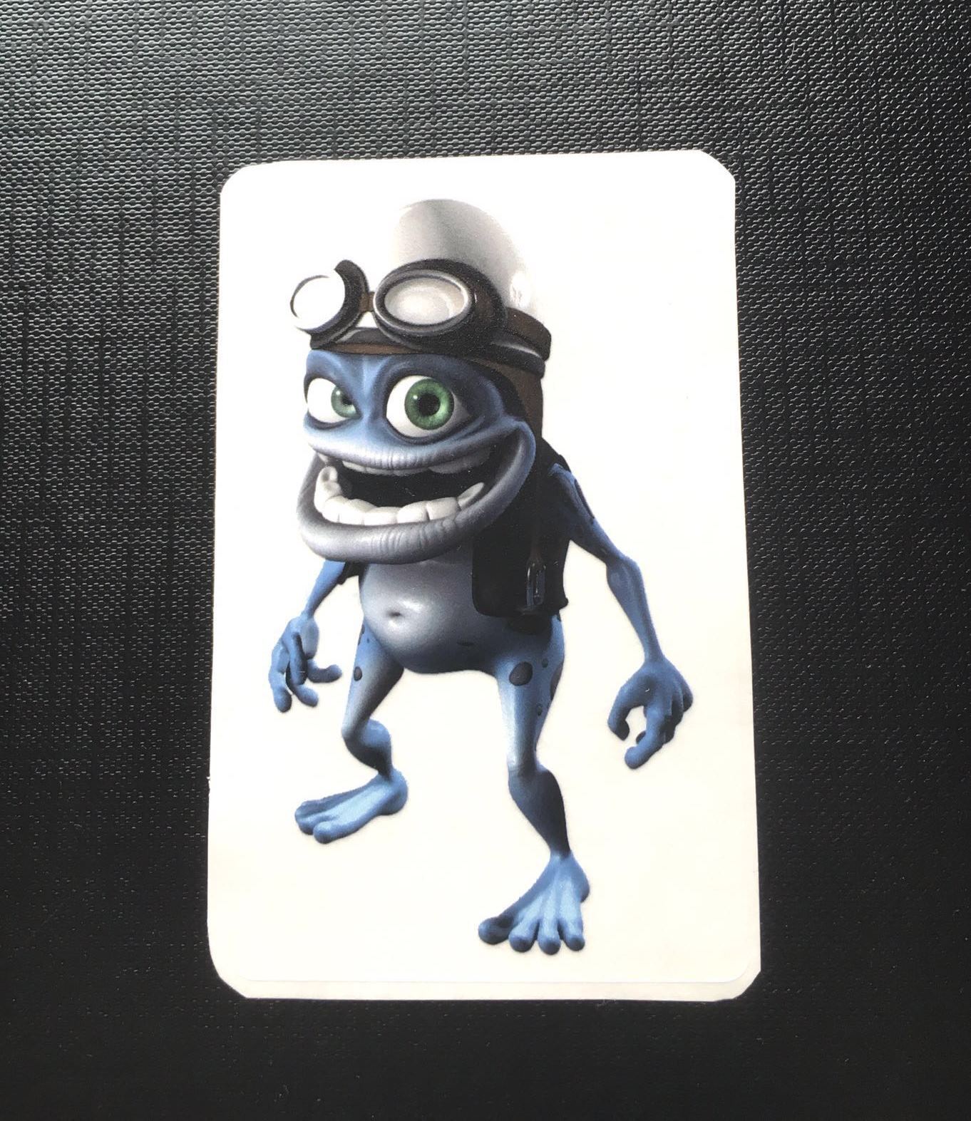  Crazy Frog Sticker Vinyl Bumper Sticker Decal Waterproof 5 :  Sports & Outdoors