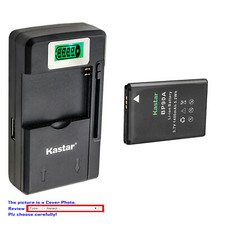 Kastar Battery LCD Smart Charger for BP-90A IA-BP90A Samsung HMX-E10 Camera
