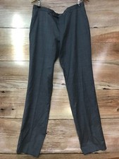Image of Hugo Boss Grey Straight Leg Trousers