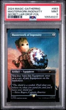 2024 Magic the Gathering x Secret Lair Masterwork Of Ingenuity Groot Foil PSA 9