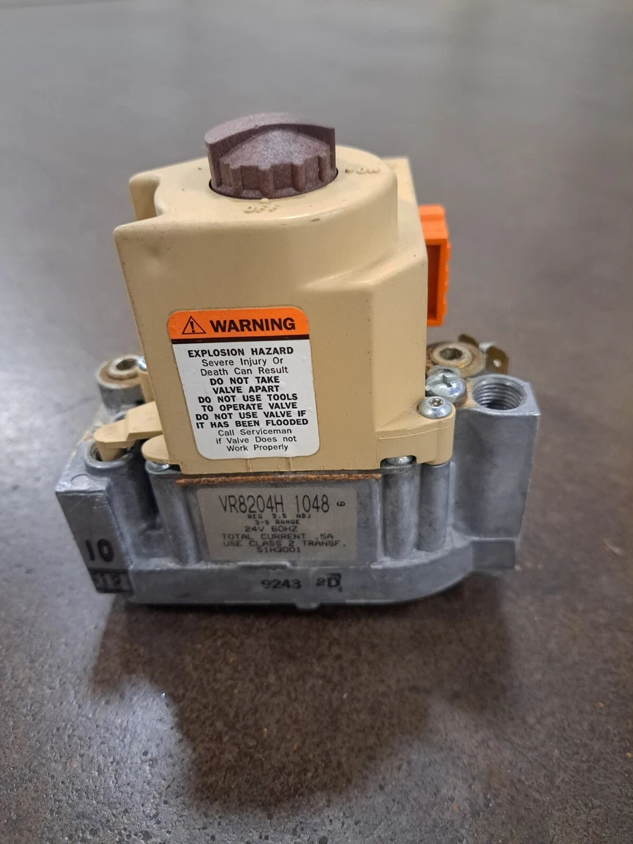 Honeywell VR8204H1048 Gas Valve Lennox Part# 51H3001 / VR8204H 1048 | eBay