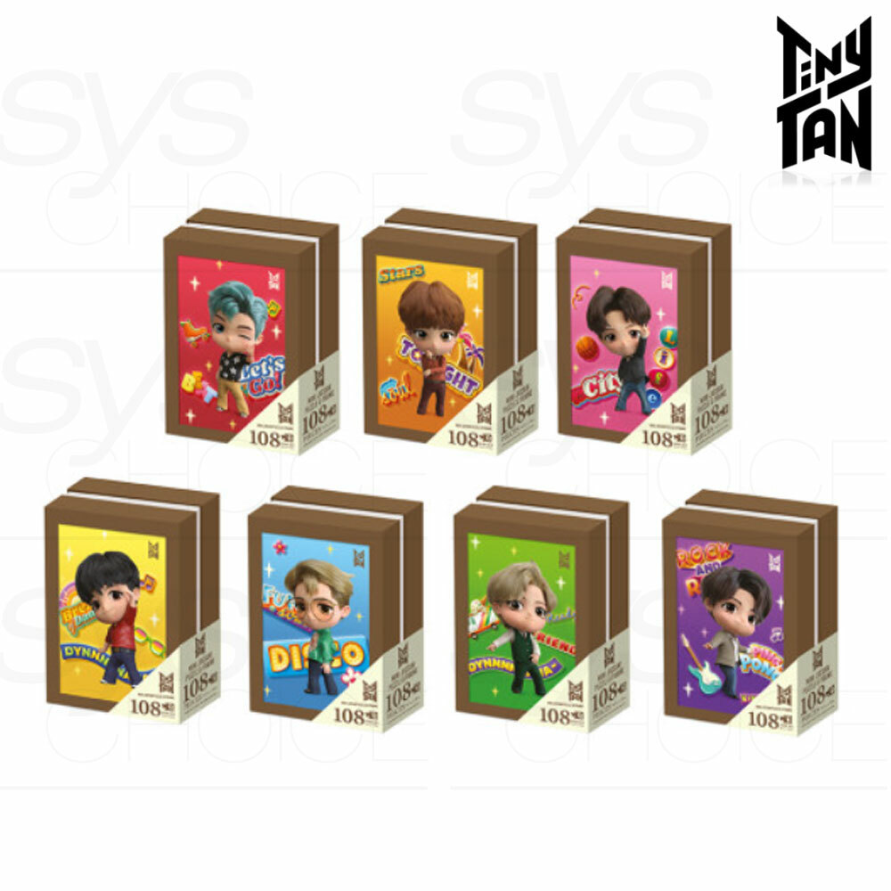 BTS TinyTAN Official Authentic Goods JIGSAW Puzzle 108pcs +
