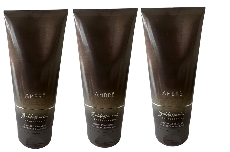 Baldessarini Ambre for Man 3 x 200 ml Duschgel= 600 ml