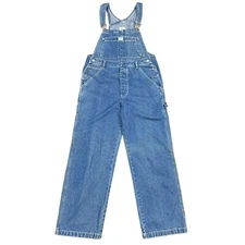 Vintage Calvin Klein Men's Medium Denim Blue Jean Bib Overalls Vintage Hipster