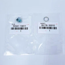 OEM 35178-30010 FOR Toyota Lexus Transmission Drain Plug 90341-10011 Gasket